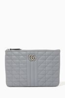 GG Marmont Pouch in Matelassé Leather GG Marmont Pouch in Matelassé Leather