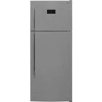 Sharp 685 Liters Top Mount Refrigerator, Inox Silver - SJSR685HS3