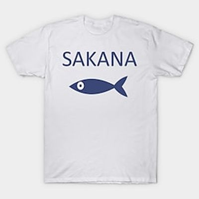 Inspired by Summer Time Rendering Sakana T-shirt Back To School Polyester / Cotton Blend Letter Harajuku Kawaii Street Style For Unisex miniinthebox