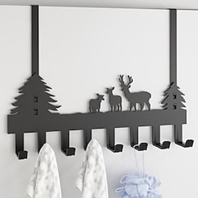 Over Door Hooks Hanger, Racks for Bags Towels Bathrobes Hat Clothes Belt, Closet Bathroom Door Decorative Hanging Storage Rack Lightinthebox