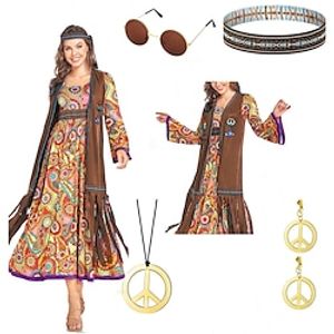 Retro Vintage 1970s Outfits Party Costume Hippie Women's Cosplay Costume Christmas Prom Club Festival Vest Lightinthebox