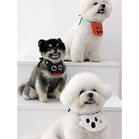 Dog Cat Tie  Bow Tie Cute and Cuddly Bandanas Safety Life Cute Soft Walking Character Polyester Small Dog Multicolor 1PC Lightinthebox - thumbnail