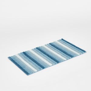 Microfiber Striped Bath Mat - 50x80 cms