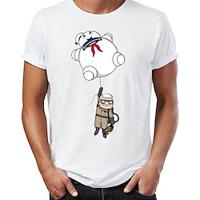 Ghostbusters Stay Puft Marshmallow Man T-shirt Anime Graphic T-shirt For Men's Adults' Hot Stamping Casual Daily Lightinthebox