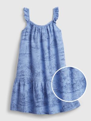 Kids Ruffle Print Dress Kids Ruffle Print Dress