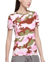 Women Olive Drab Stretch Sport T-shirts