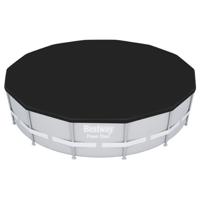 Bestway Pool Cover Steel 488Cm Black - 58249