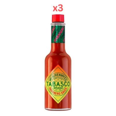 Tabasco Habanero Sauce 150Ml Pack of 3