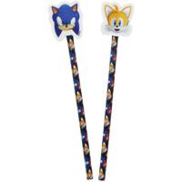 Blueprint Sonic the Hedgehog Pencil & Eraser Toppers