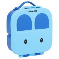 Eazy Kids Bento Lunch Box With Handle - Blue