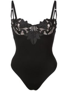 Fleur Du Mal Lily bodysuit - Black