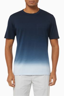 Chroma Dip-Dye Essential T-shirt in Pima Cotton Chroma Dip-Dye Essential T-shirt in Pima Cotton