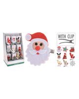 Homesmiths Christmas Hair Clip 9 Cm 9 Assorted Colors & Design 1 Piece