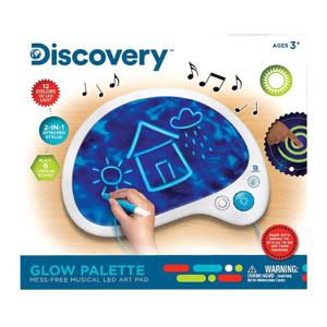 Discovery Glow Palette Mess-Free Musical LED Art Pad