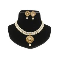 Picturesque Dual Line Pearl Necklace Set - JPJUN-24-099
