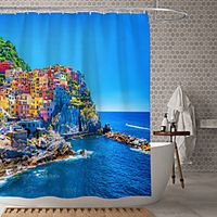 Waterproof Fabric Shower Curtain Bathroom Decoration and Modern and Classic Theme and Beach Theme.The Design is Beautiful and DurableWhich makes Your Home More Beautiful. Lightinthebox - thumbnail