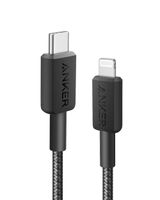 Anker 322 USB-C to Lightning 1 Meter Braided Cable Black