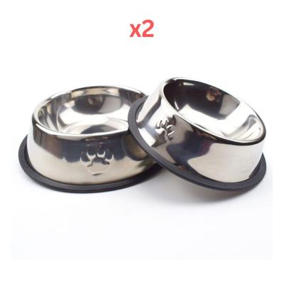 Cozy Paws Stainless Steel Bowl 34Cm