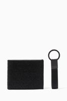 Warmth Monogram Billfold Wallet & Keyring in Leather - thumbnail