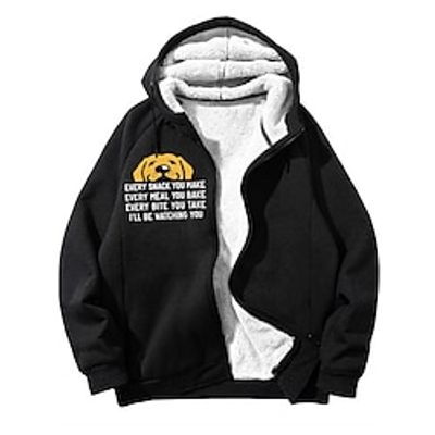 Women's Zip Hoodie Sweatshirt Fleece Jacket Sherpa Fleece Lined Dog Letter Warm Funny Fuzzy Zip Up Print Black Navy Blue Casual Sports Hoodie Long Sleeve Top Micro-elastic Winter Lightinthebox Women's Zip Hoodie Sweatshirt Fleece Jacket Sherpa Fleece Lined Dog Letter Warm Funny Fuzzy Zip Up Print Black Navy Blue Casual Sports Hoodie Long Sleeve Top Micro-elastic Winter Lightinthebox
