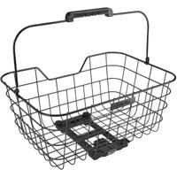 Electra Stainless Wire Mik Rear Basket Black - thumbnail