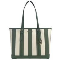 Michael Kors Jet Set Travel Large TZ Shoulder PVC Tote Bag Purse Fern Green - 28190