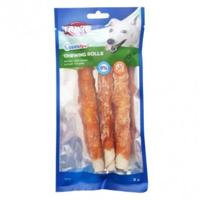 Trixie Denta Fun 3 Chicken Chewing Rolls Dog Chews - 140G