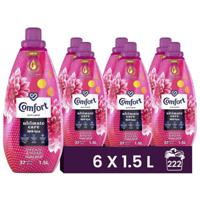 Comfort Ultimate Care Concentrated Fabric Softener Orchid & Musk 6 X 1.5 L