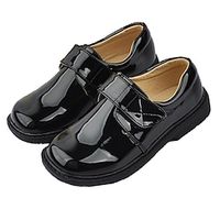 Boys' Flats Oxfords First Walkers Flower Girl Shoes Children's Day Princess Shoes Patent Leather PU Non Slip Casual  Daily Lace up Toddler(9m-4ys) Little Kids(4-7ys) Big Kids(7years ) Daily Party Lightinthebox - thumbnail
