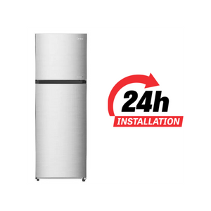 Midea 356Ltr Top Mount Refrigerator- MDRT489MTE46 | Double Door | Silver Color