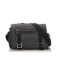 Denim Messenger Bag - thumbnail