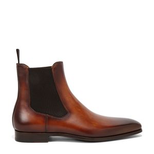 Leather Chelsea boots