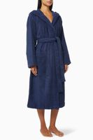 Hooded Bathrobe in Organic Cotton