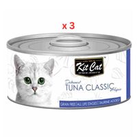 Kit Cat Tuna Classic 80g Cat Wet Food (Pack Of 3) Kit Cat Tuna Classic 80g Cat Wet Food (Pack Of 3)