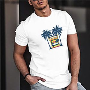 Men's Unisex Tee T shirt Shirt Hot Stamping Graphic Prints Game Console Print Short Sleeve Casual Tops Cotton Basic Designer Big and Tall White miniinthebox