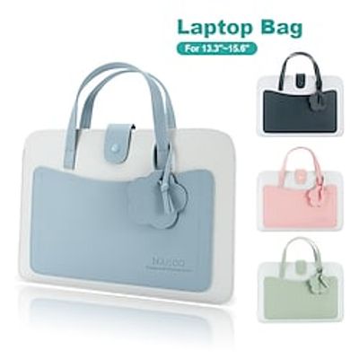 Laptop Sleeves 13.3 14 15.6 inch Compatible with Macbook Air Pro, HP, Dell, Lenovo, Asus, Acer, Chromebook Notebook Waterpoof Shock Proof PVC for Travel Business Office Colleages Schools miniinthebox Laptop Sleeves 13.3 14 15.6 inch Compatible with Macbook Air Pro, HP, Dell, Lenovo, Asus, Acer, Chromebook Notebook Waterpoof Shock Proof PVC for Travel Business Office Colleages Schools miniinthebox