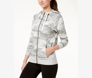 Womens Gym Vintage Hoodie  Grey