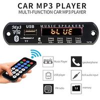 StarFire 5V 12V Bluetooth MP3 Decoder Board MP3 Player Car Kit FM Radio TF USB 3.5 Mm WMA AUX Audio Receiver Newest Lightinthebox - thumbnail