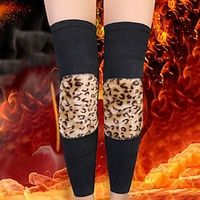 Women's 1 Pair Leg Warmers Sport Comfort Leopard Print Warm Winter Fall Yellow Camel Khaki miniinthebox - thumbnail