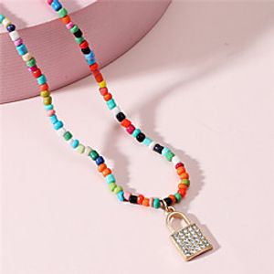 Women's necklace Fashion Street Multicolor Necklaces / Silver / Fall / Winter / Spring / Summer miniinthebox