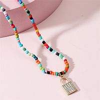 Women's necklace Fashion Street Multicolor Necklaces / Silver / Fall / Winter / Spring / Summer miniinthebox - thumbnail