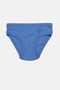 Kids Boys Plain Pull On Brief  Light Blue