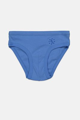 Kids Boys Plain Pull On Brief  Light Blue