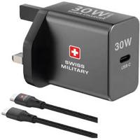 SWISS MILITARY 30W GaN CHARGER