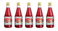 Hamdard Roohafza Rose Syrup 800ml x 5 Pieces