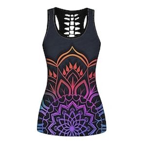 21Grams Women's Cowl Neck Yoga Top Fashion Light Purple Purple Yoga Gym Workout Running Tank Top Sleeveless Sport Activewear Breathable Quick Dry Comfortable Stretchy Lightinthebox