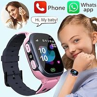 Kids Watches Call Kids Smart Watch Children SOS Waterproof Smartwatch Clock SIM Card Location Tracker Child Watch Lightinthebox - thumbnail