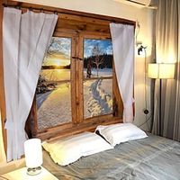 Windows Woods Landscapes Large Tapestries Art Blankets Curtains Family Bedrooms Living Room Decorations miniinthebox - thumbnail