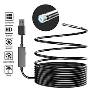 3.9Mm 5.0MP Usb Endoscoop Gun Cleaning Camera-Past. 20 Kaliber  Groter-Jacht Schieten Vuurwapens Inspectie Gereedschap Lightinthebox