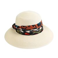 Simple Fashion Polyester / Polyamide Hats with Pattern / Print 1 PC Holiday / Tea Party Headpiece miniinthebox - thumbnail